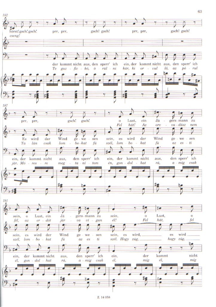 Die Meister der vokalen Kammermusik